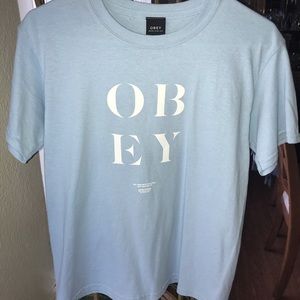 Medium Light Blue Obey Shirt